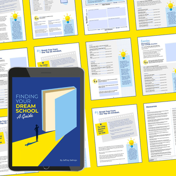dream school guide pages sample