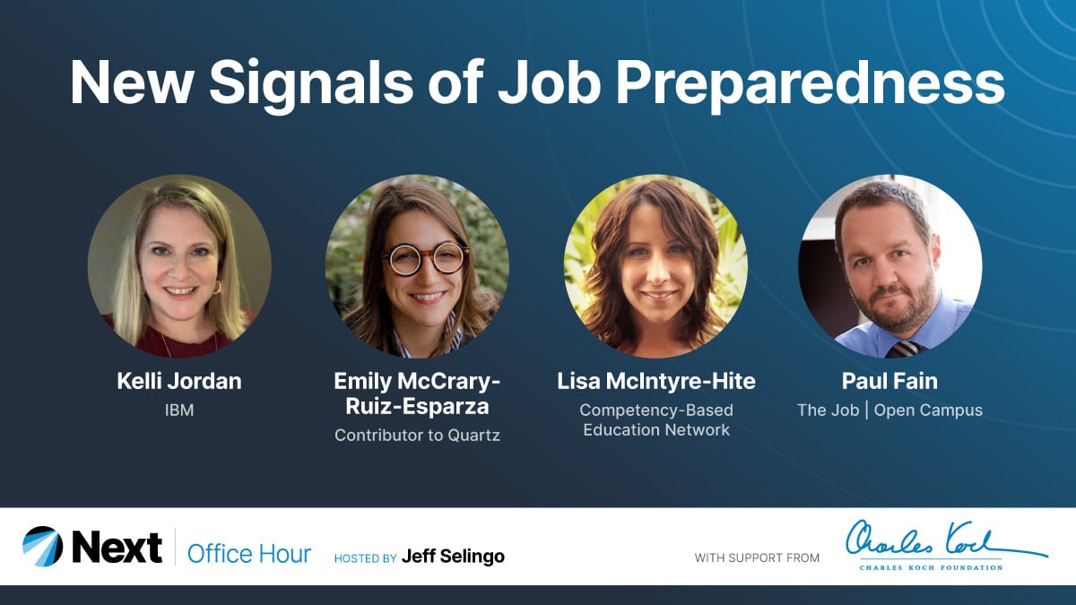 New Signals of Job Preparedness